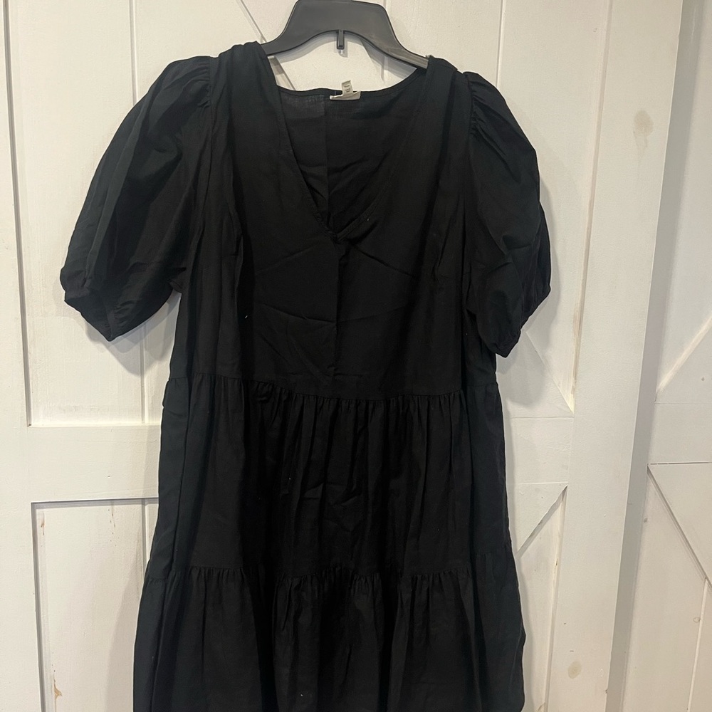 a.n.a Classic Black Dress